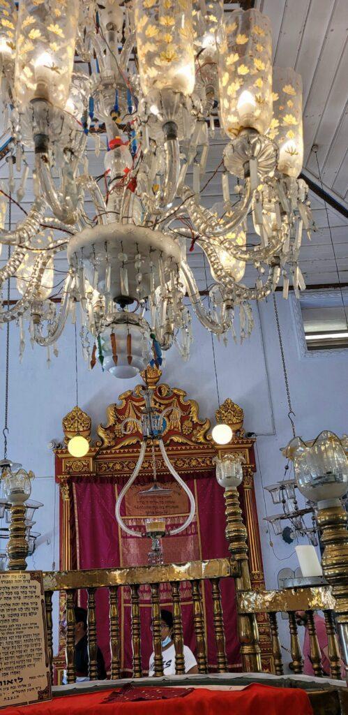 lustre de la synagogue de Cochin