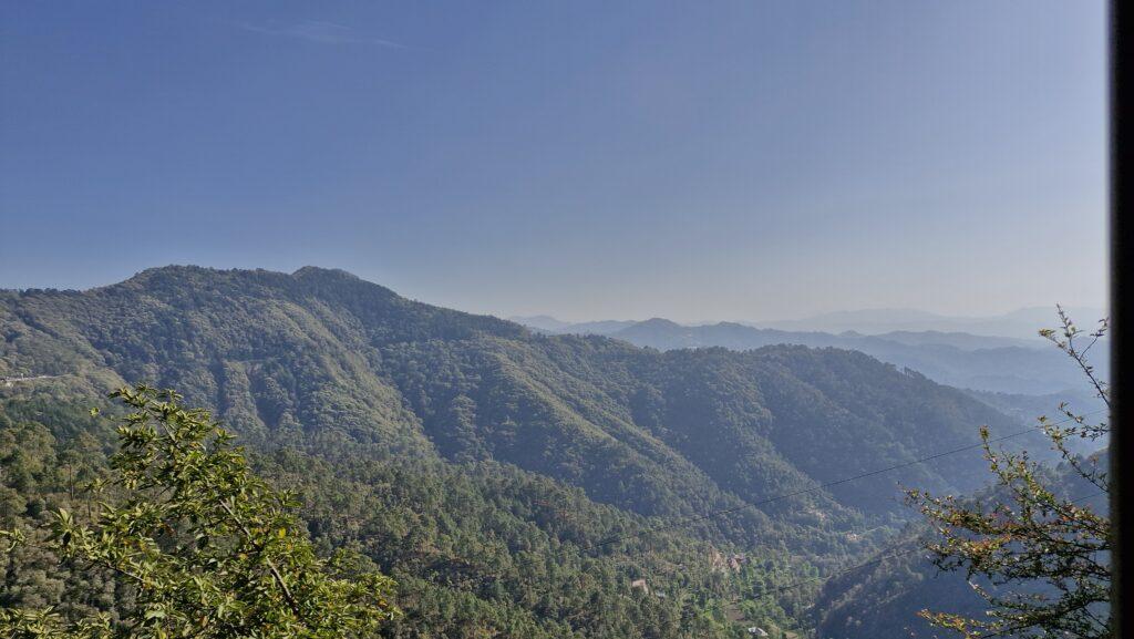 la montagne autour de Shimla