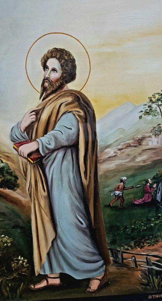 St Thomas, epinture de Saint Homas au Mont