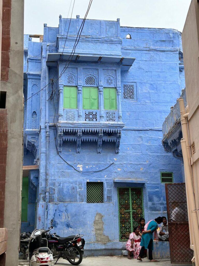 le bleu des facades de Jodhpur