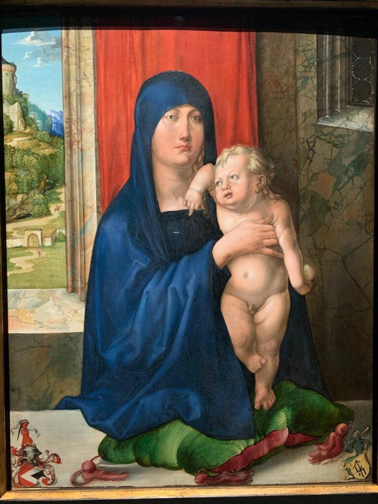 Bellini, la vierge au bleu manteau