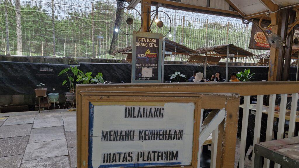 ancienne gare de Taiping transformée en food court