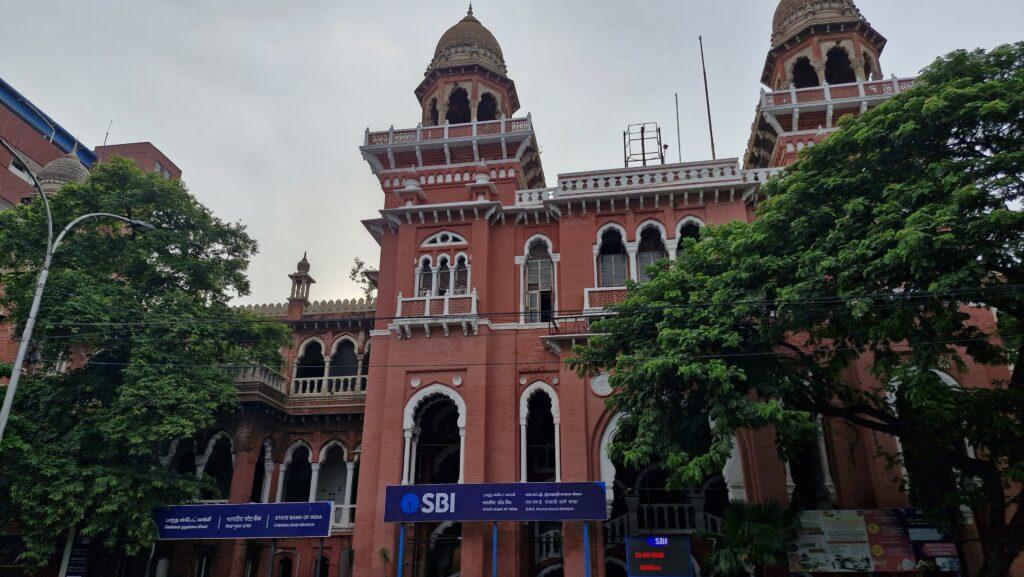 Facade de la Banque d'Inde, North Beach Road