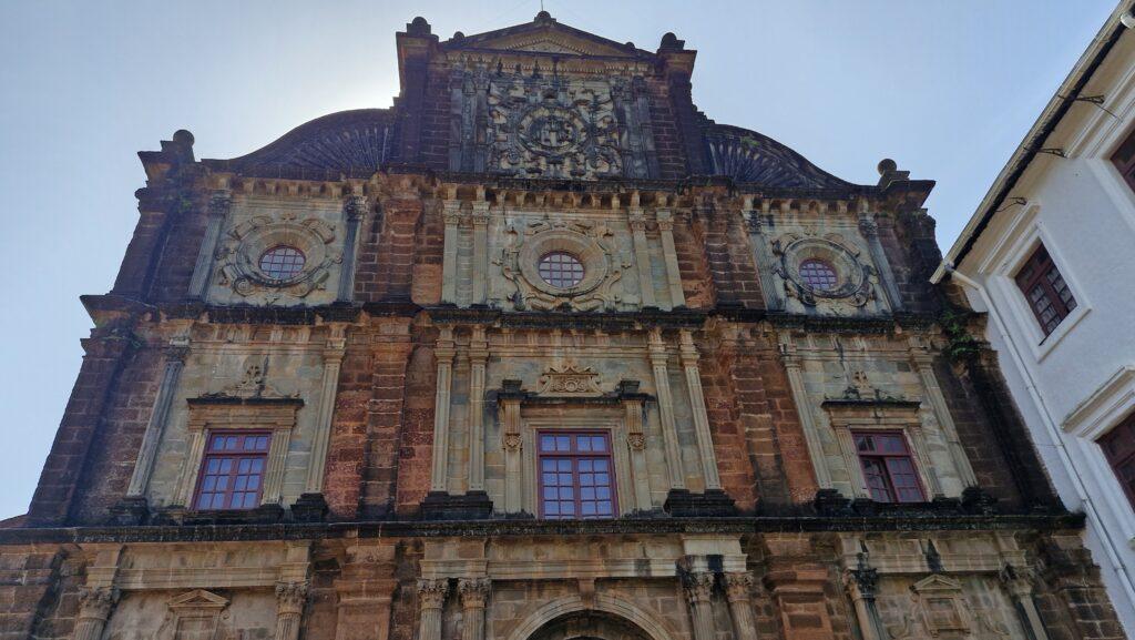 facade Bom Jesu old Goa
