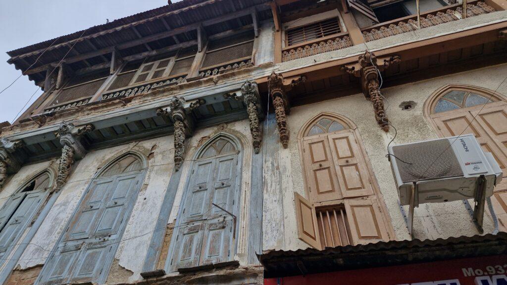 haveli de la vieille ville d'Ahmedabad