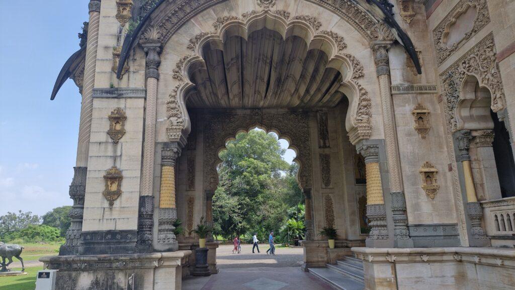 Entrée du Lakshmi vila Palace