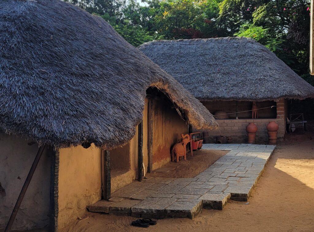 hutte de laboureurs du Tamil Nadu
